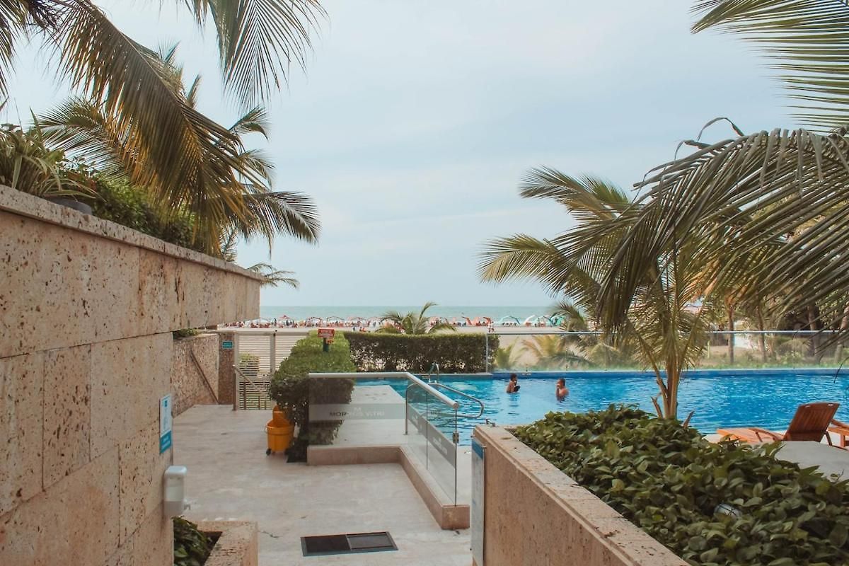 In Beachfront Building With Pools Near Historic Center Cartagena