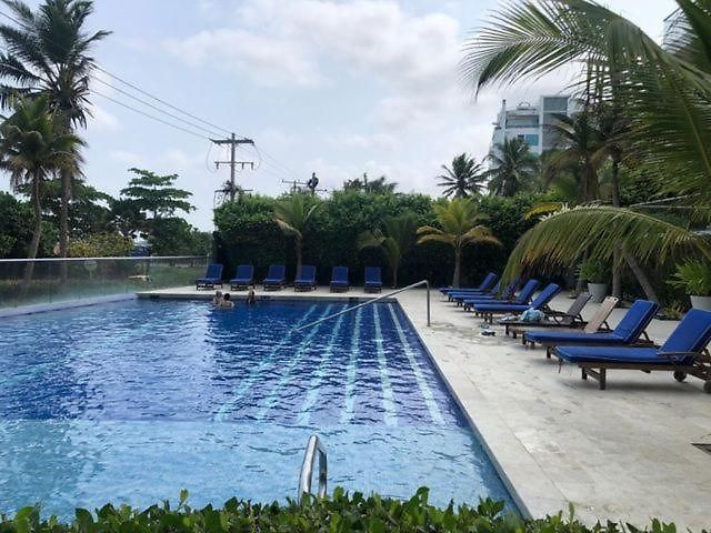In Beachfront Building With Pools Near Historic Center Cartagena
