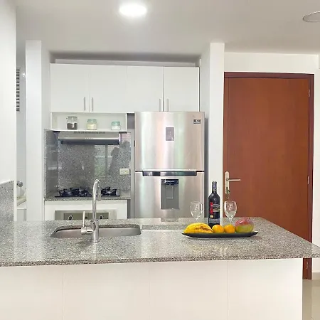 In Beachfront Building With Pools Near Historic Center *