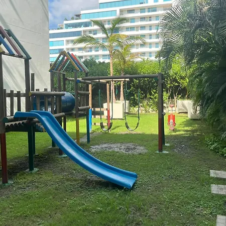 In Beachfront Building With Pools Near Historic Center