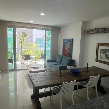 In Beachfront Building With Pools Near Historic Center Cartagena