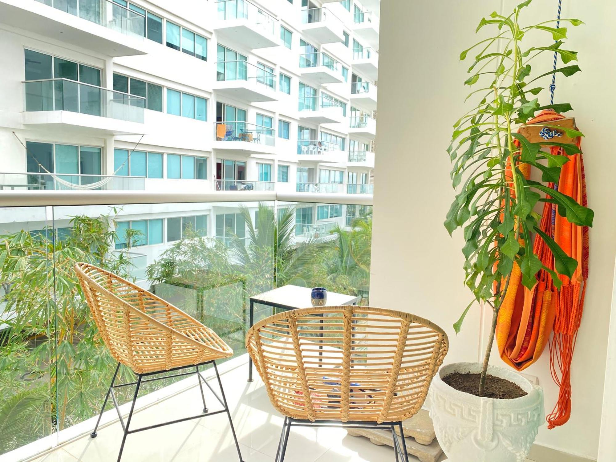 Direct Sea Access, Pools, 7 Min To Historic Center Mar Directo, Piscinas Y 7 Min Al Centro Cartagena